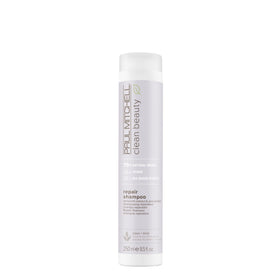 Paul Mitchell Repair Shampoo bottle with plant-powered strengthening for damaged hair