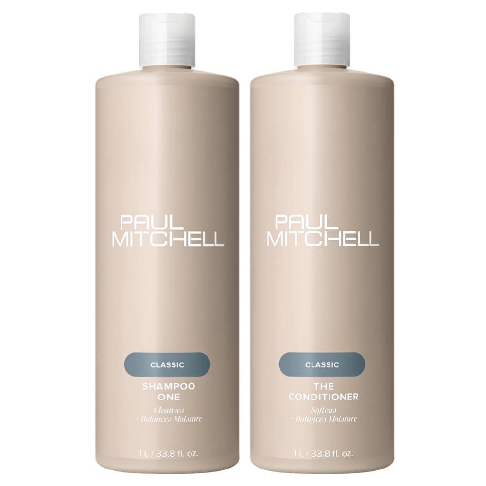 Paul Mitchell Cleanse bottle pour highlights shine and color-safe cleansing.