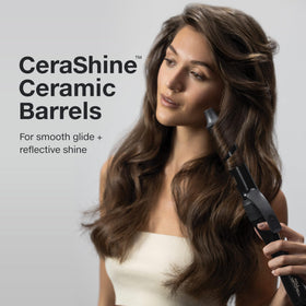 Paul Mitchell Clipped 3-in-1 1.5-inch barrel for voluminous curls and waves.