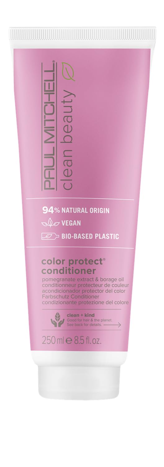 Paul Mitchell Color Protect conditioner bottle front boosts color longevity