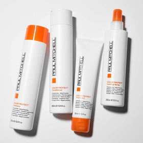 Paul Mitchell Color Protect Treatment hair after use showing shine and hydration
