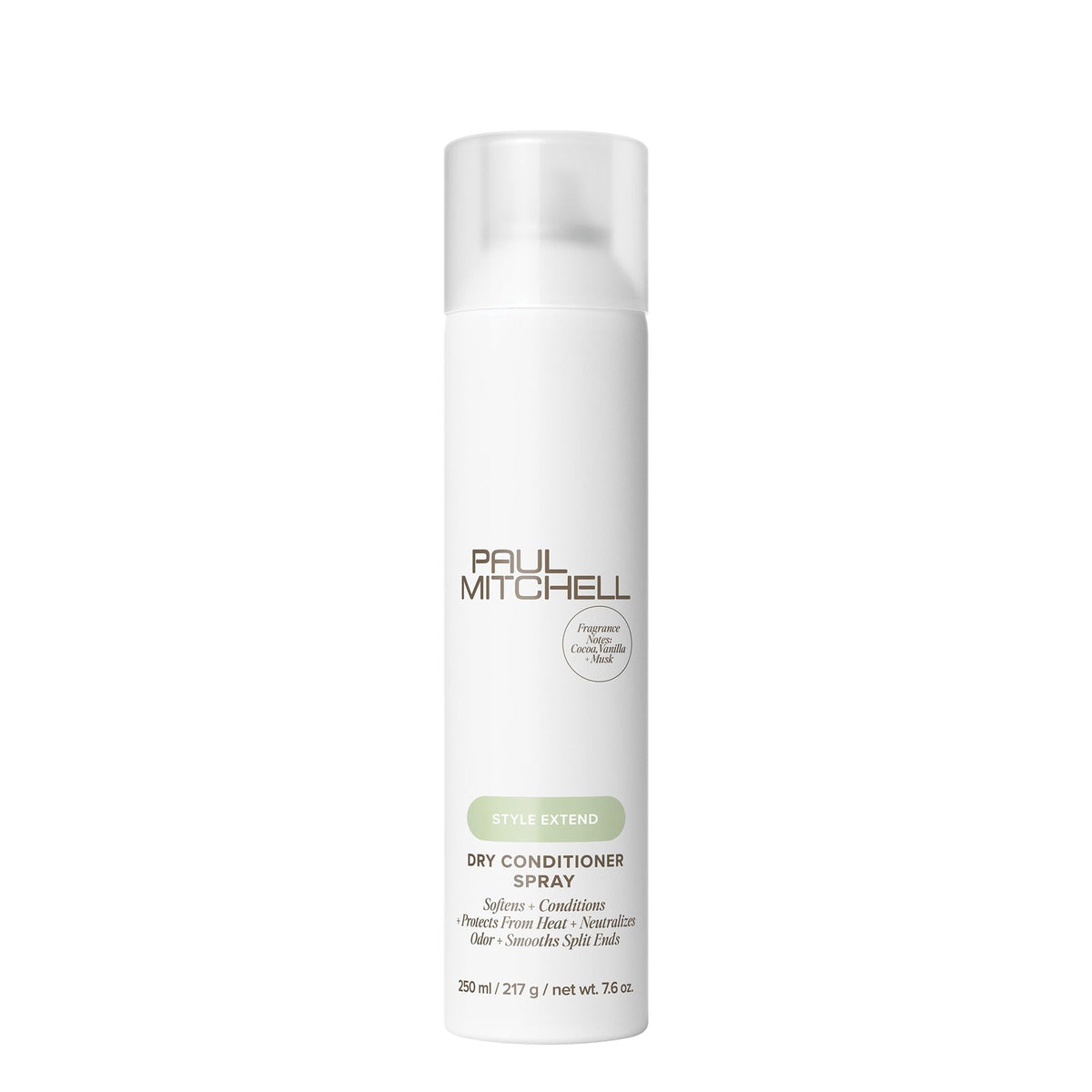 Paul Mitchell Dry Conditioner spray application for easy second-day refresh