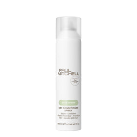 Paul Mitchell Dry Conditioner spray application for easy second-day refresh