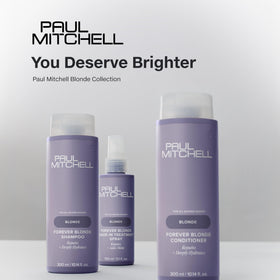 Paul Mitchell Forever Blonde Shampoo vegan KerActive action on hair strength