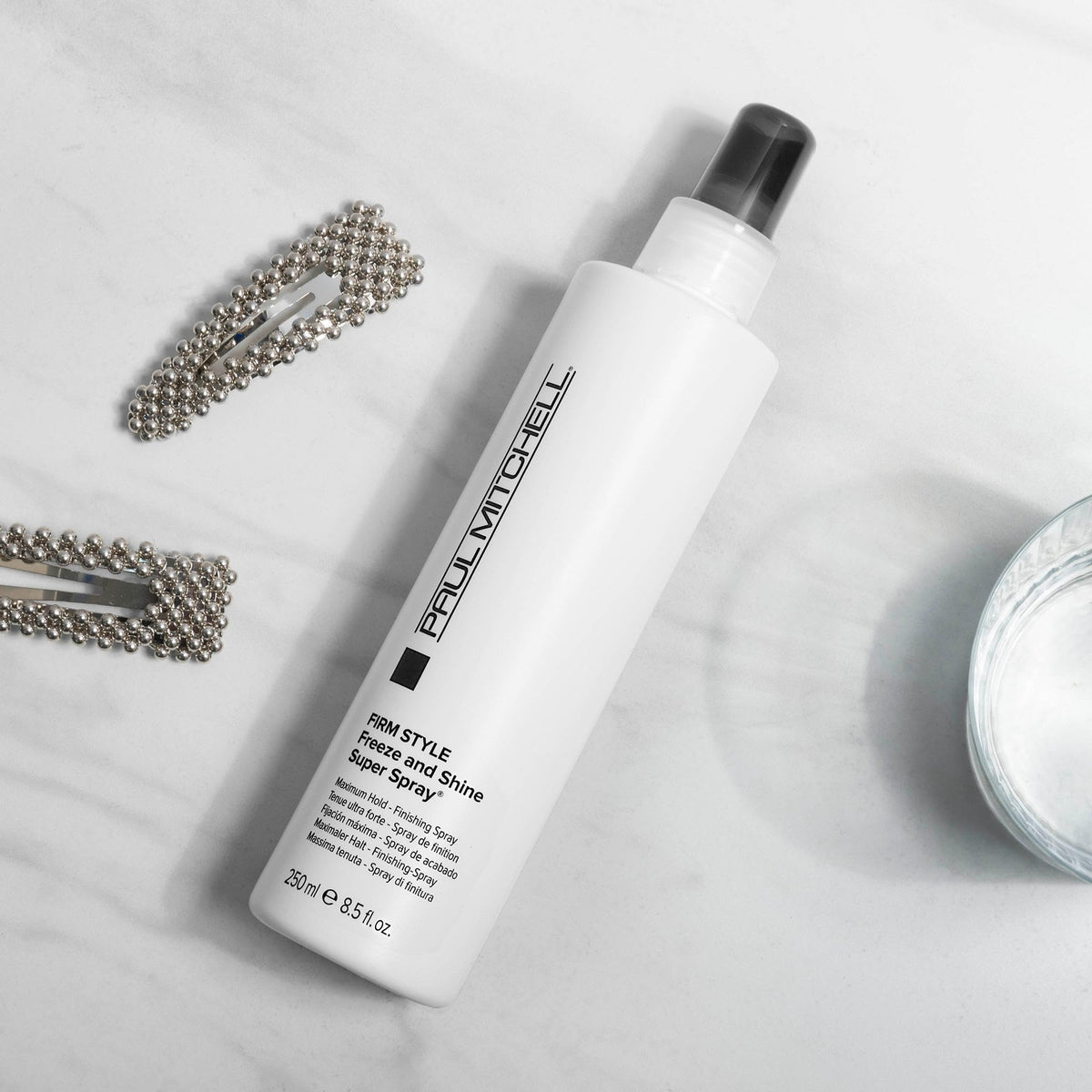 Paul Mitchell packaging using PCR materials highlights sustainability