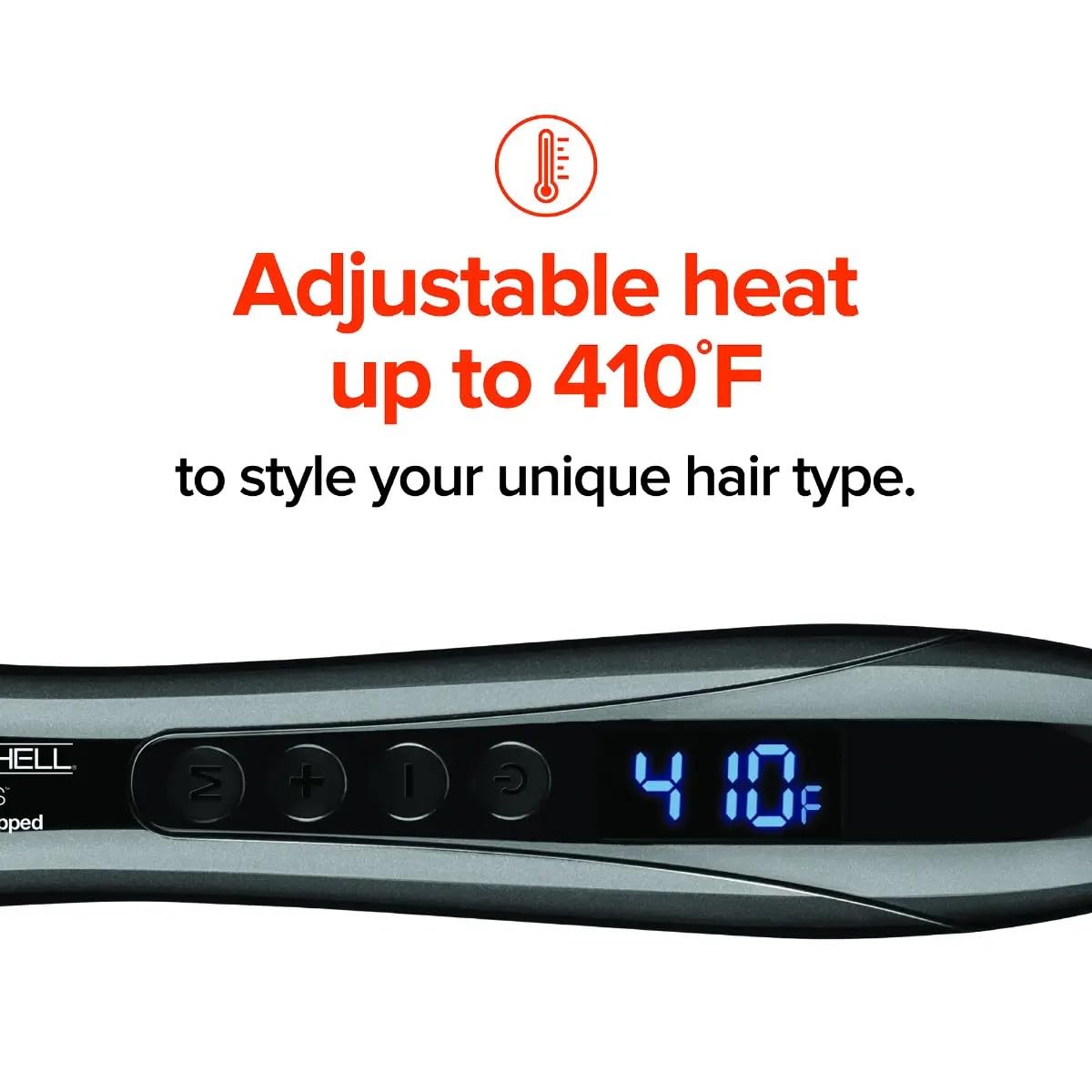 Paul Mitchell Pro Tools wand with far-infrared heat and negative ions for smooth curls.