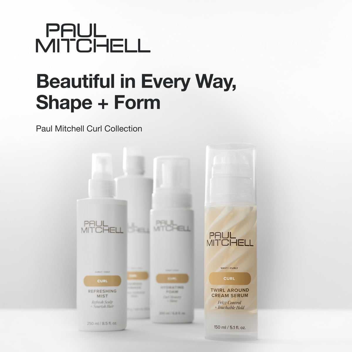 Paul Mitchell Round Trip Defining Serum delivers defined waves with flexible hold.