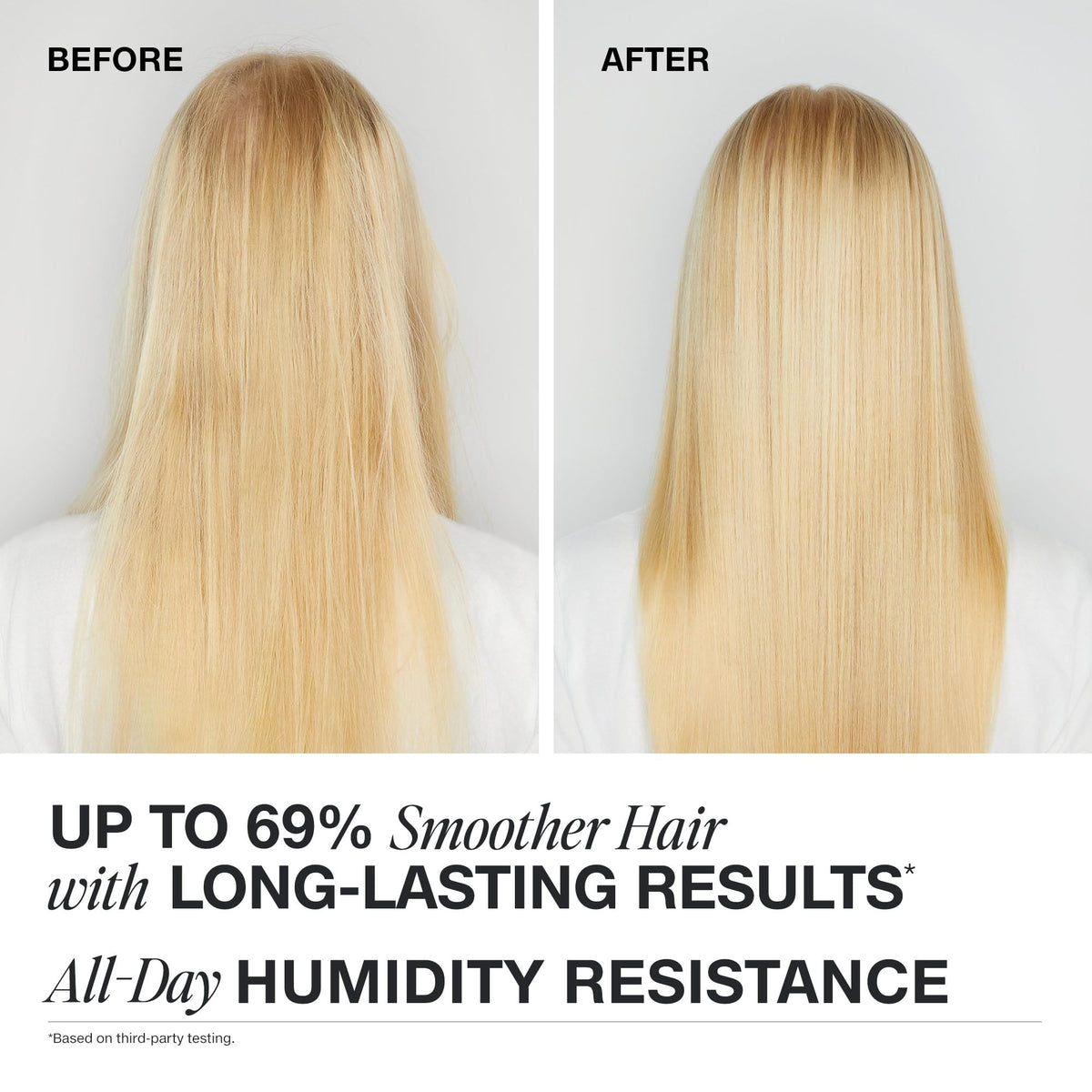 Applying Paul Mitchell Sealing Mask to damp hair for deep hydration.