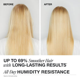 Applying Paul Mitchell Sealing Mask to damp hair for deep hydration.