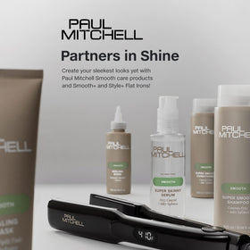 Close-up of Paul Mitchell Sealing Mask sealing action and shine.