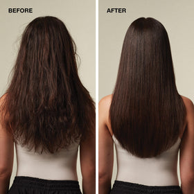 Paul Mitchell Smooth+ flat iron digital display shows temperature for precise control.