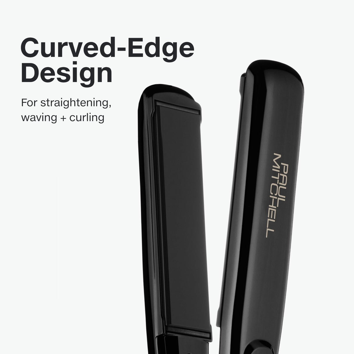 Paul Mitchell Style+ digital temperature display for precise heat control.