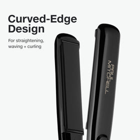 Paul Mitchell Style+ digital temperature display for precise heat control.