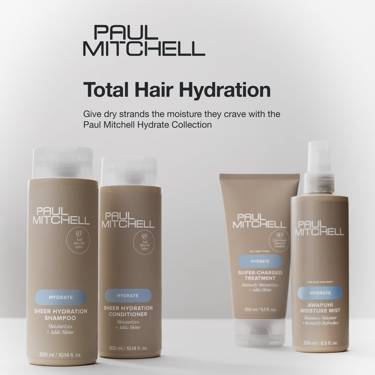 Hair with enhanced shine after using Paul Mitchell Super-Charged Treatment