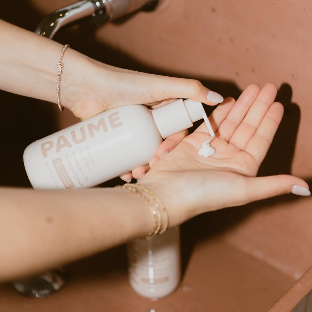 PAUME balm absorbed quickly, leaving hands soft without greasy residue.