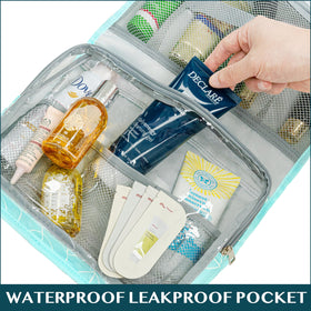 PAVILIA durable, water-resistant fabric keeps contents safe.