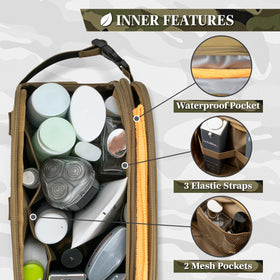 PAVILIA MOLLE system front attachment detail for versatile gear