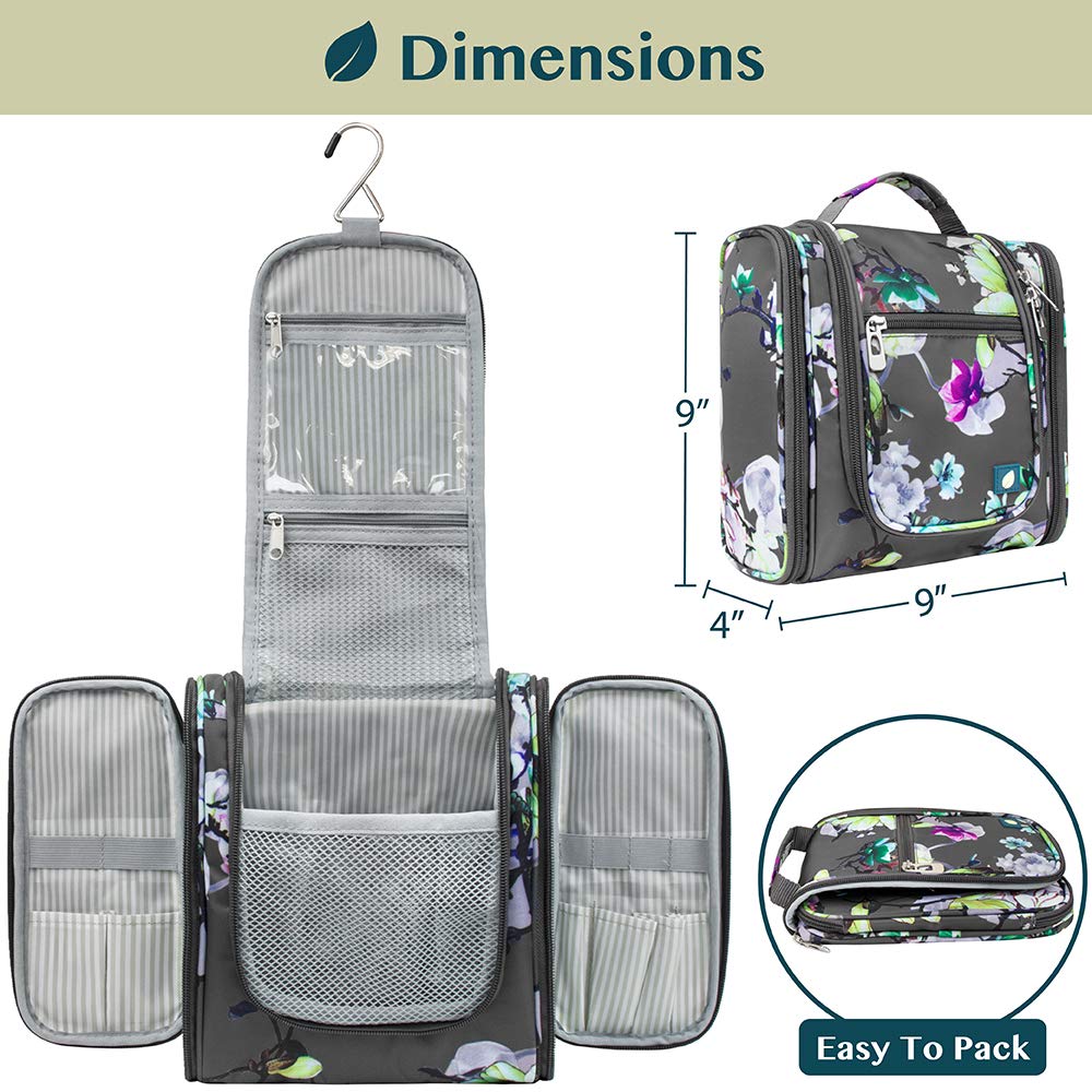 PAVILIA Toiletry Bag hanging hook for hotel bathrooms