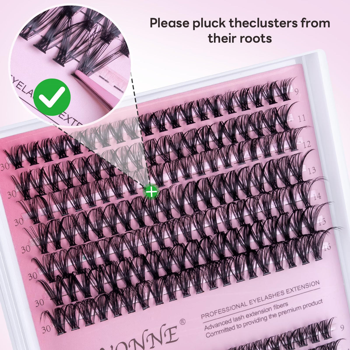 PAVONNE D curl lashes create lifted style that blends with natural lashes.