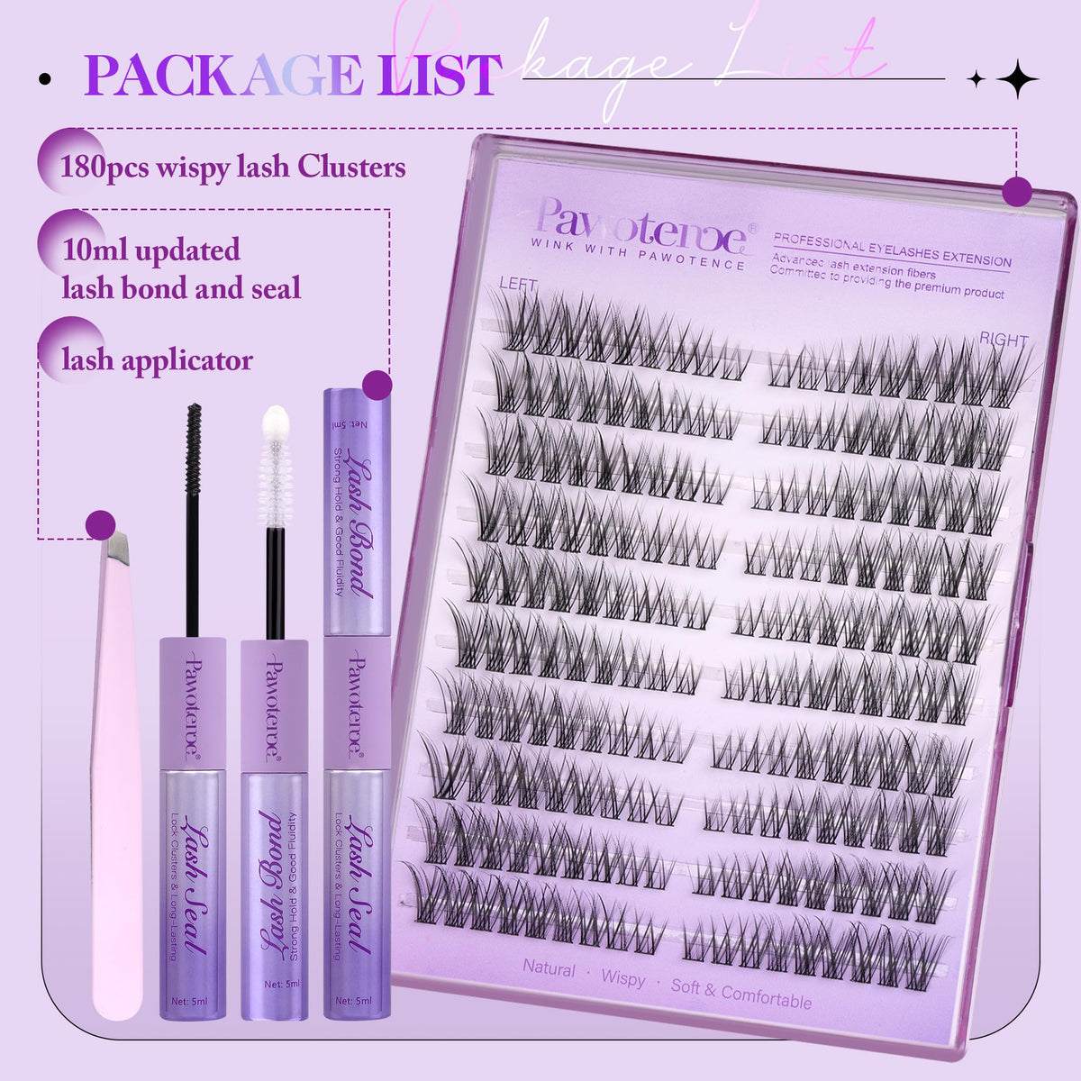 Pawotence Easy-Application Tips for DIY lash sessions.