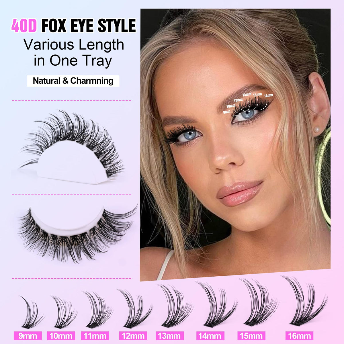Pawotence lash applicator tweezers provide precise cluster placement