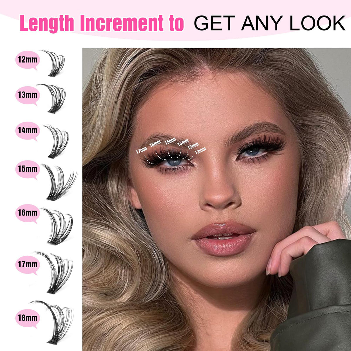 Pawotence lash applicator tweezers enable precise placement.