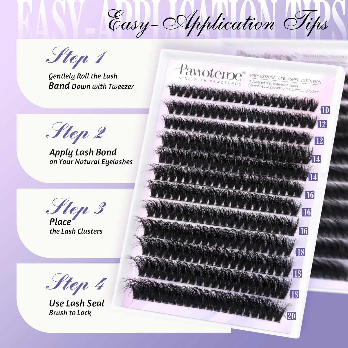 Pawotence professional-brand lashes deliver salon-like results at home