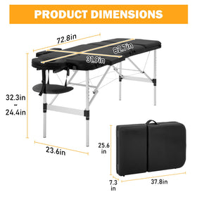 PayLessHere aluminium frame provides sturdy support for diverse clients.