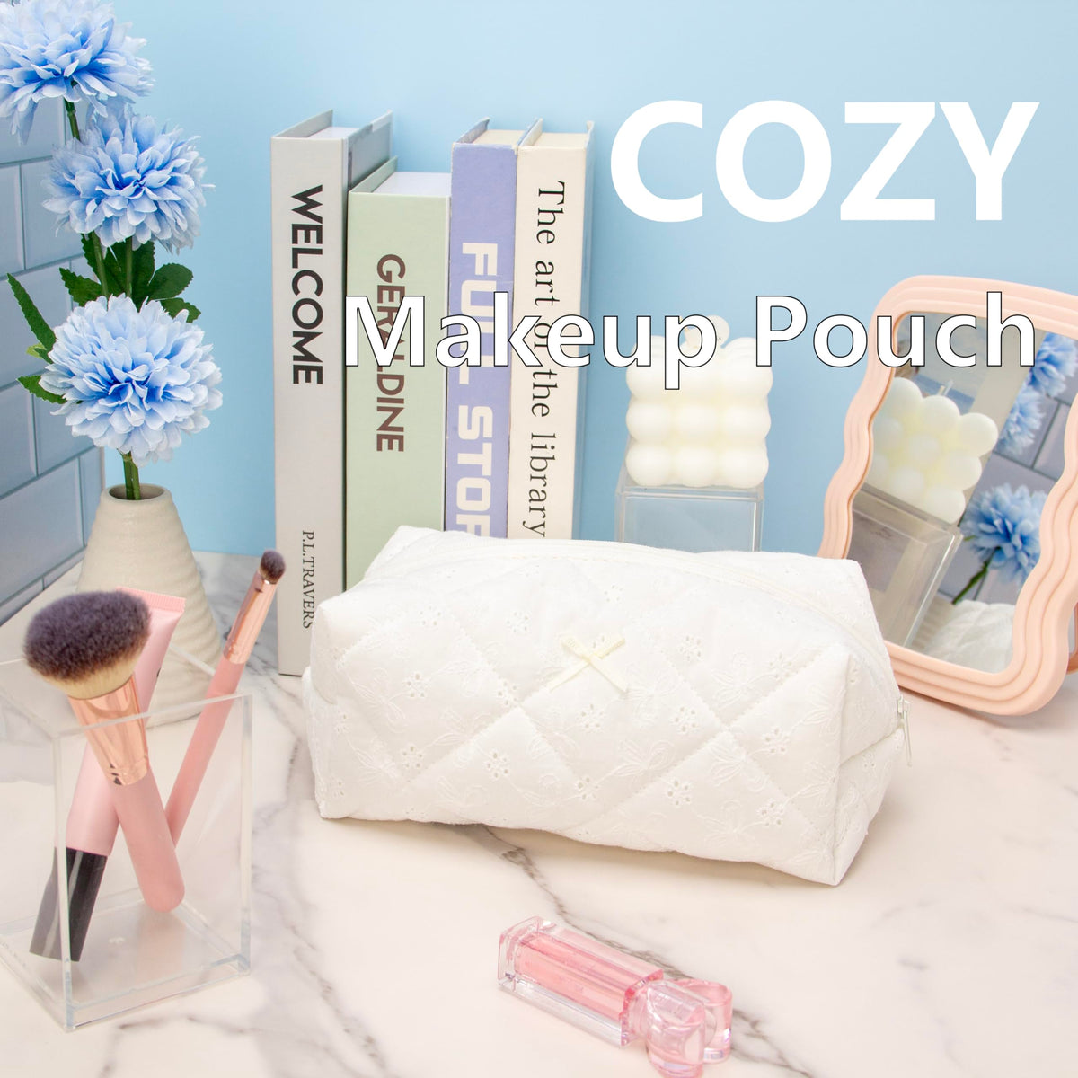 PAZIMIIK Cozy Makeup Bag gift-ready option for stylish gifting.