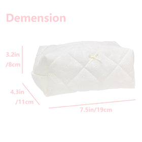 PAZIMIIK Cozy Makeup Bag versatile for makeup, skincare, and toiletries.