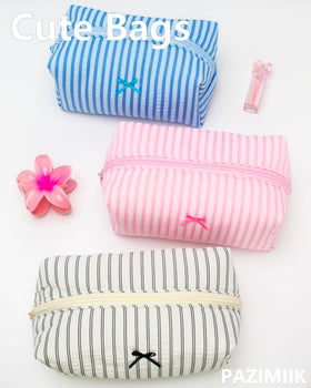 PAZIMIIK 2-pack makeup bag; ideal gift for makeup lovers and teens.