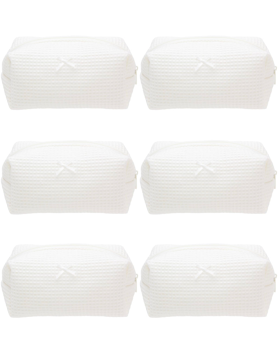 PAZIMIIK cozy makeup bag 6-piece set for travel organization.