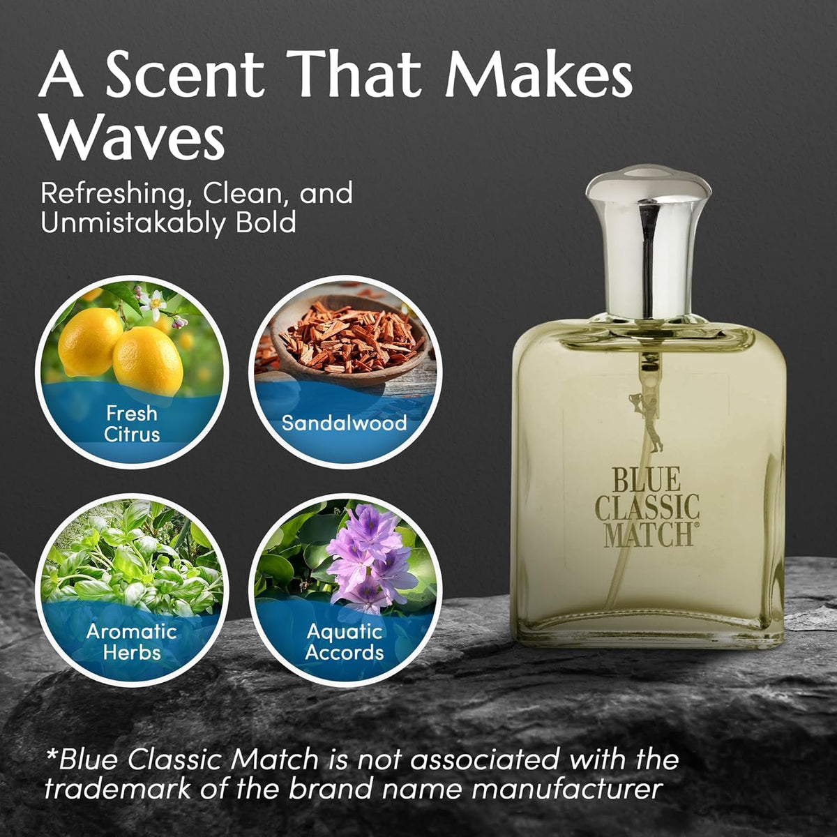 PB ParfumsBelcam Deep Blue marine notes evoke sea breeze during casual outings.