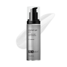 PCA SKIN Pigment Gel Pro bottle with pump for uniform skin tone enhancement