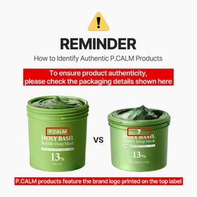 P.CALM Pack includes two jars and a dedicated brush.