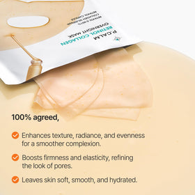 P.CALM night ritual skincare featuring the overnight mask for calm skin.