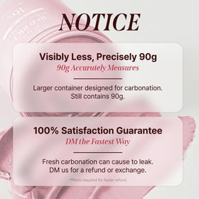 P.CALM Red Rice Bubble Deep Mask paired with routine steps for brightness.