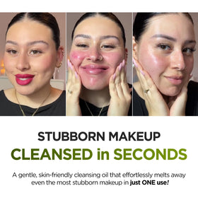 P.CALM Underpore delivers a light, non-greasy finish after cleansing.