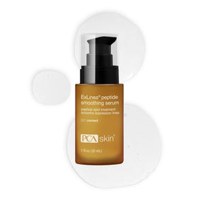 PCA SKIN ExLinea serum bottle demonstrates elegant packaging and hydration benefits.