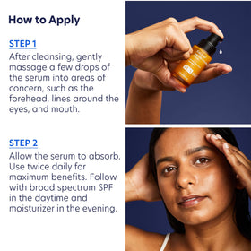 Routine setup emphasizes cleansing and toning steps before serum.