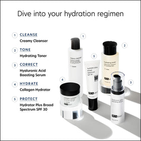 Day routine scene with PCA SKIN Hyaluronic Acid Serum for all-day hydration