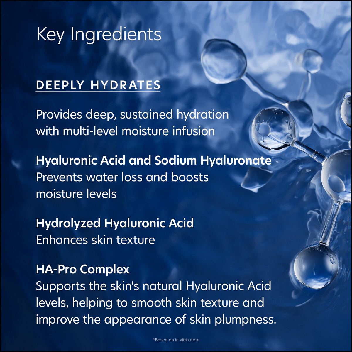 PCA SKIN Hyaluronic Acid Serum dropper for precise hydration application