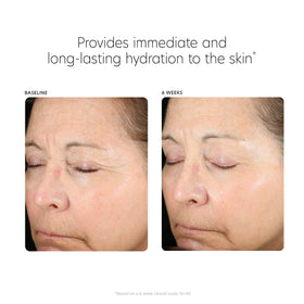 Texture swatch of PCA SKIN serum reveals silky finish for mature skin