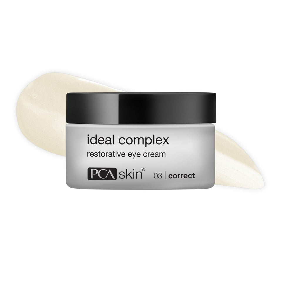PCA SKIN Ideal Complex Restorative Eye Cream jar revitalizing under-eye area