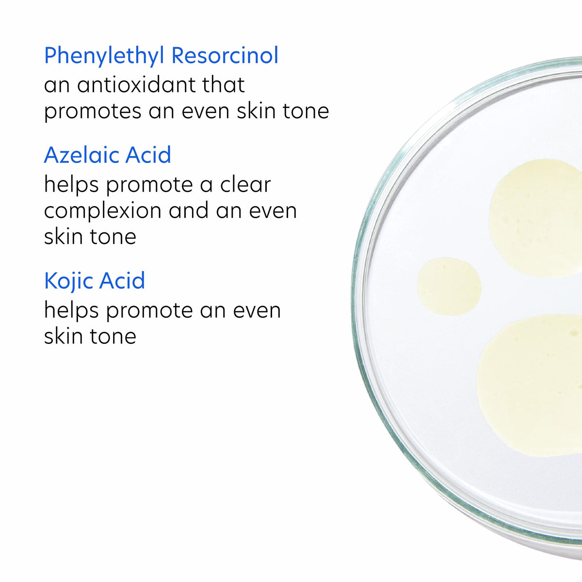 Applying PCA SKIN Pigment Gel to facial area for even tone