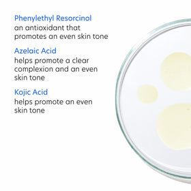 Applying PCA SKIN Pigment Gel to facial area for even tone