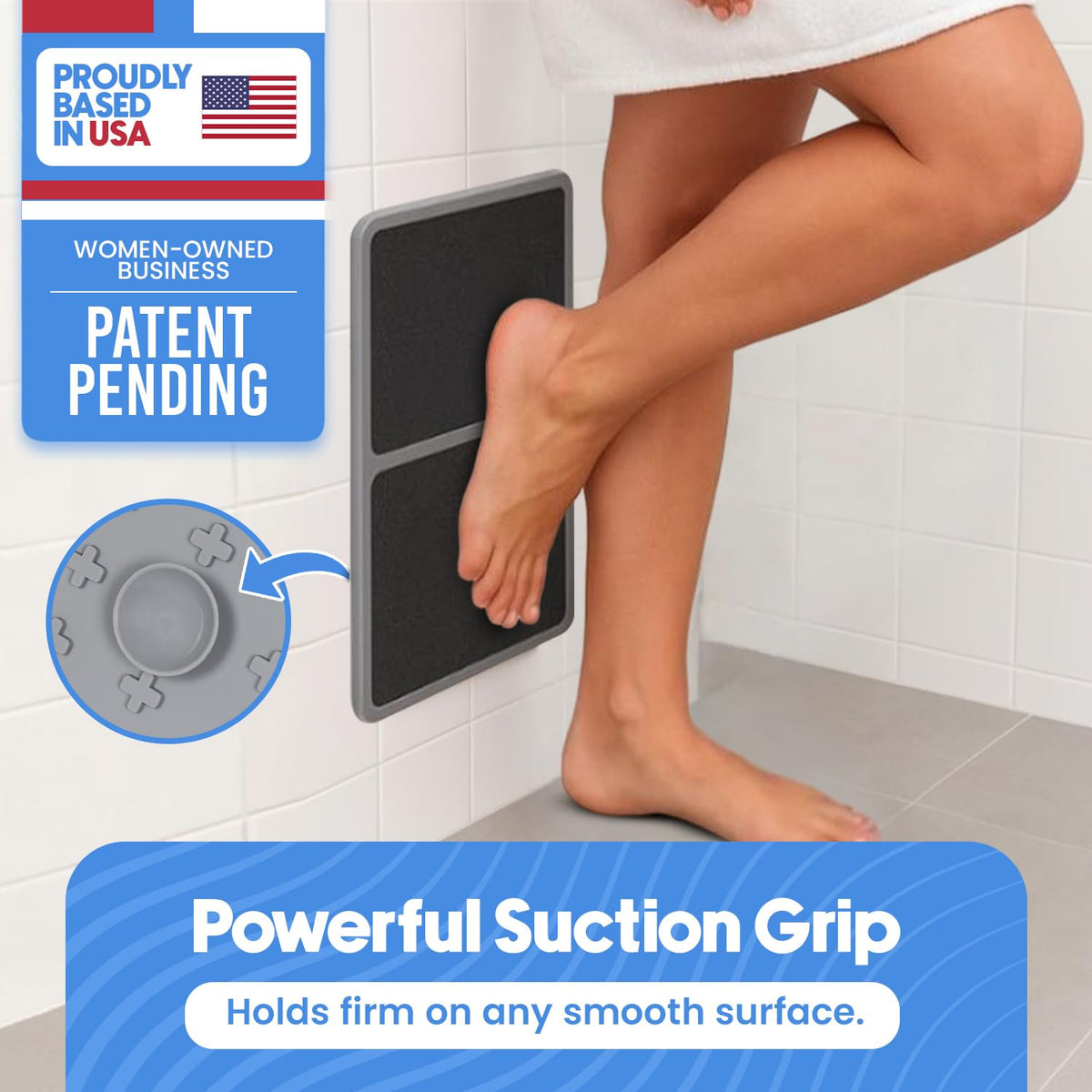 PDQR premium pumice mat feet 180 grit for gentle smoothing of sensitive areas.