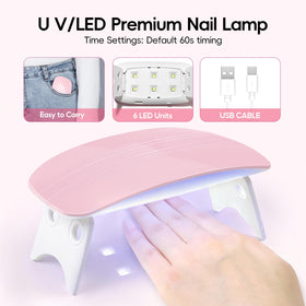 PEACECOLOR white acrylic powder for French nails