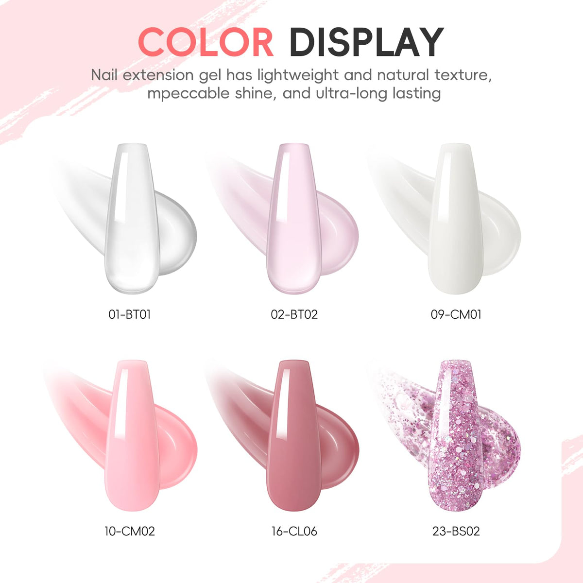 PEACECOLOR slip solution bottle helps smooth application and clean lines