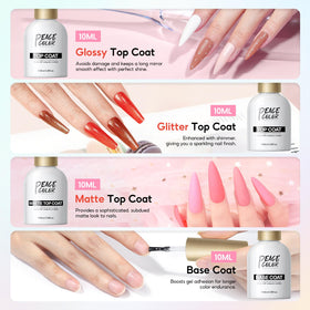 PEACECOLOR UV lamp accelerates curing for quick DIY manicures.